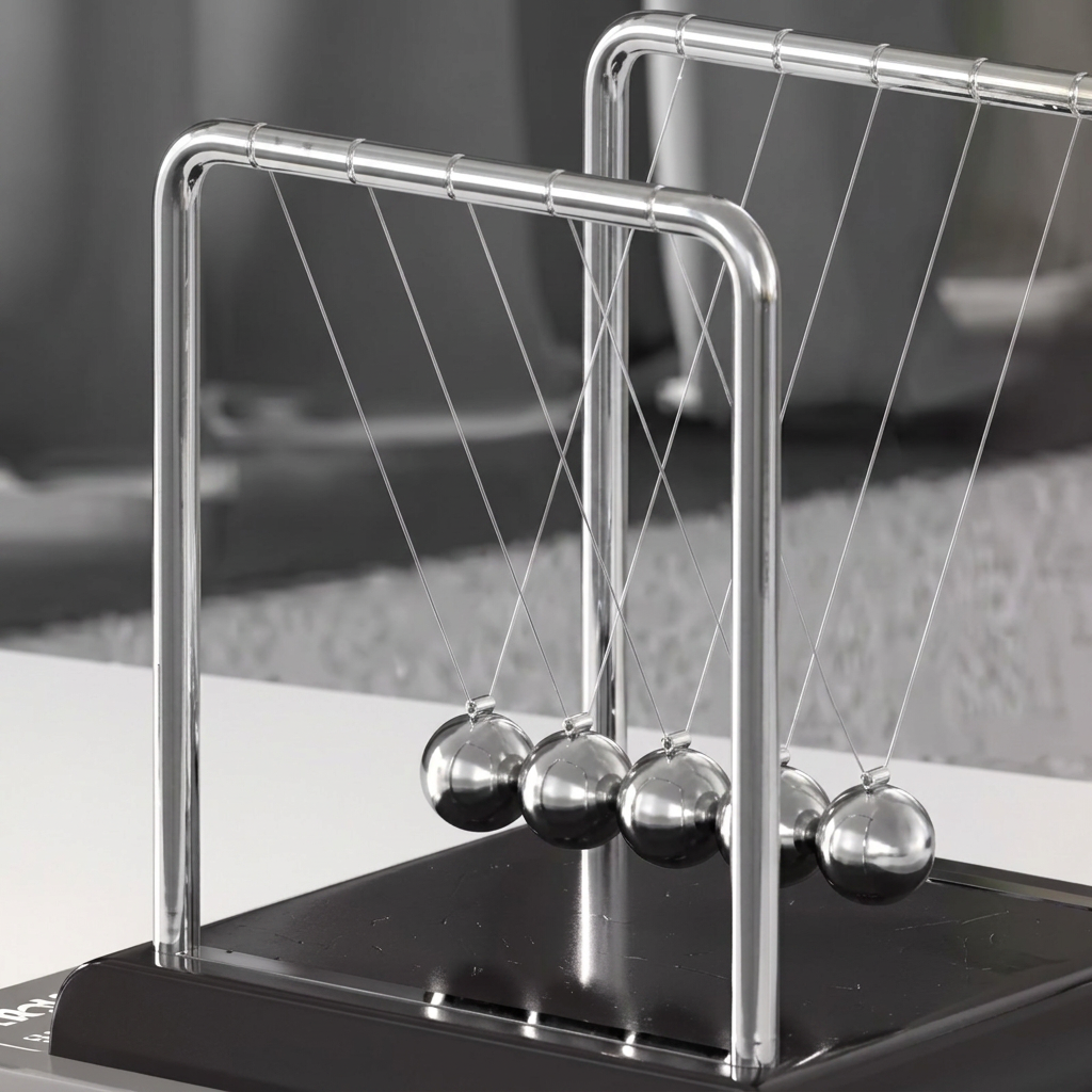 Péndulo Newton antiestrés