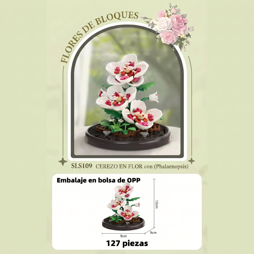 Rosa de bloques de construcción Simplihome